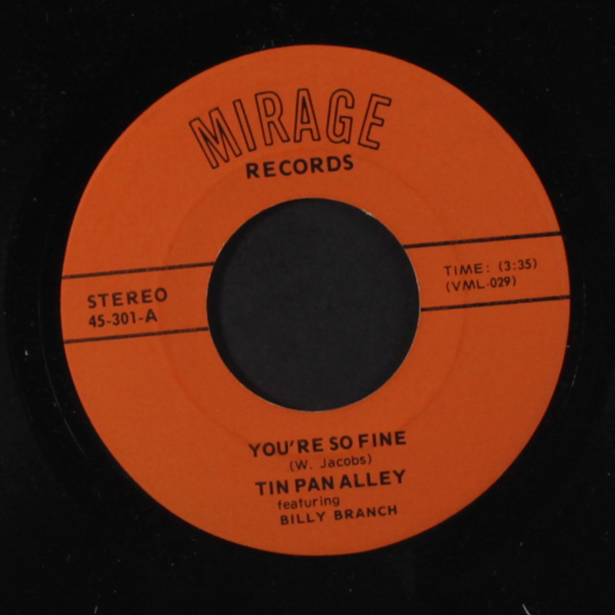 you're so fine / matchbox by TIN PAN ALLEY