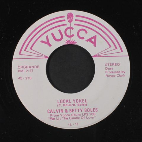 CALVIN &amp; BETTY BOLES