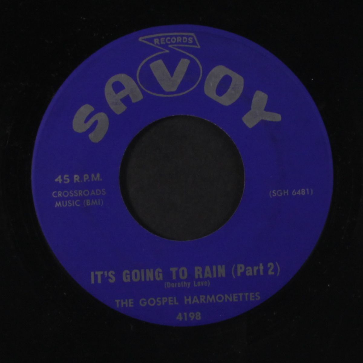 it's going to rain / part 2 by GOSPEL HARMONETTES