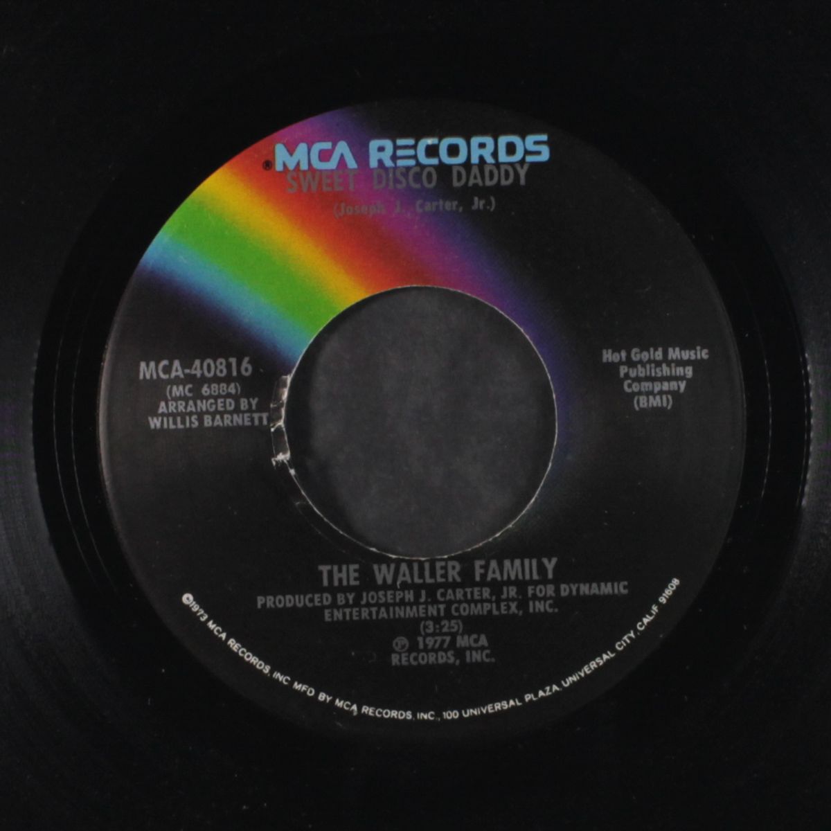 sweet disco daddy / i believe in you by WALLER FAMILY