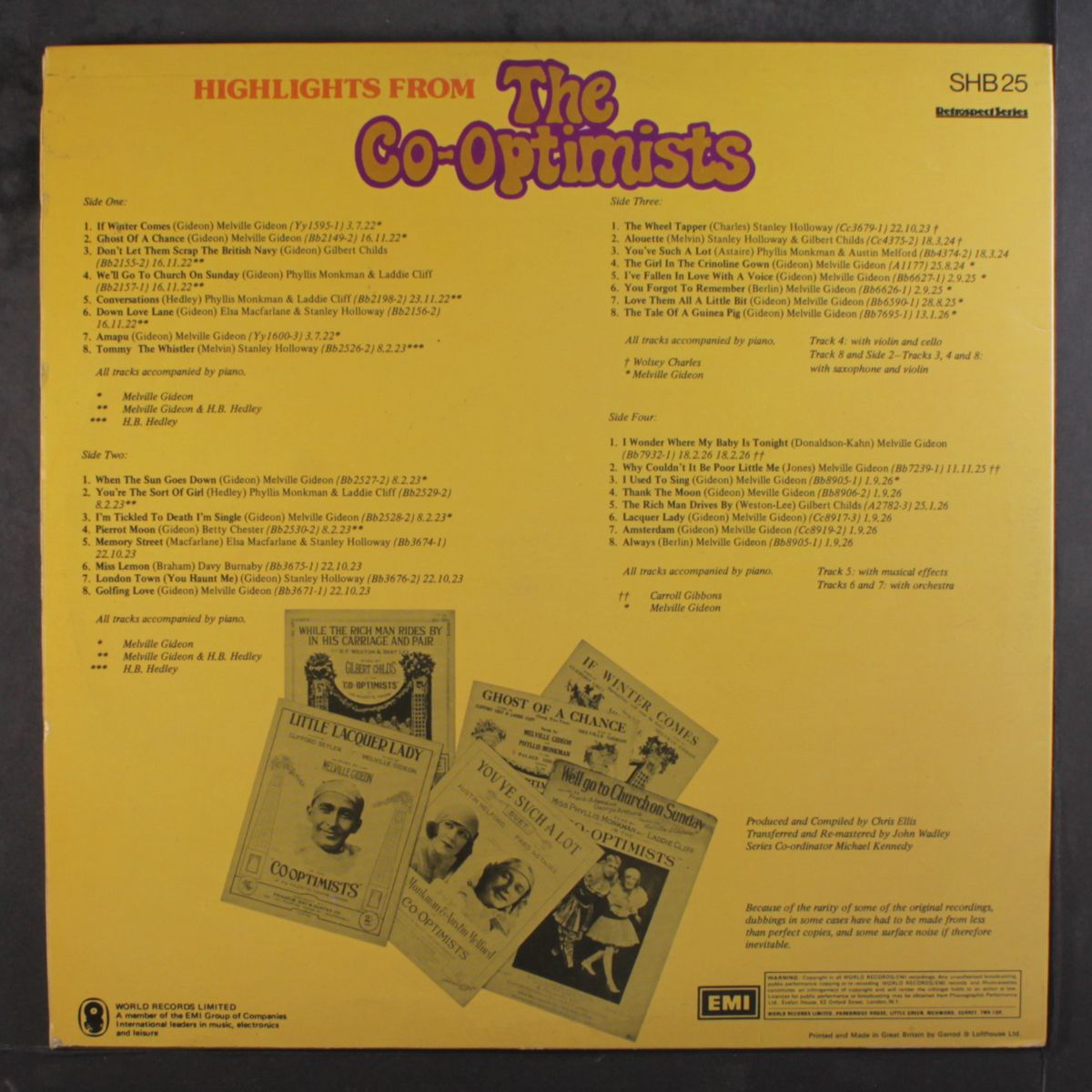 the co-optimists by SOUNDTRACK