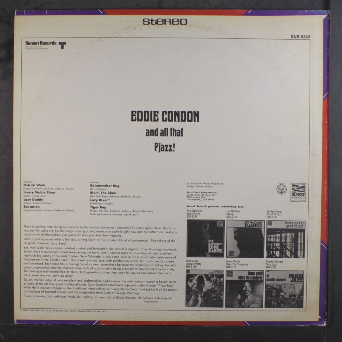 and all that pjazz by EDDIE CONDON