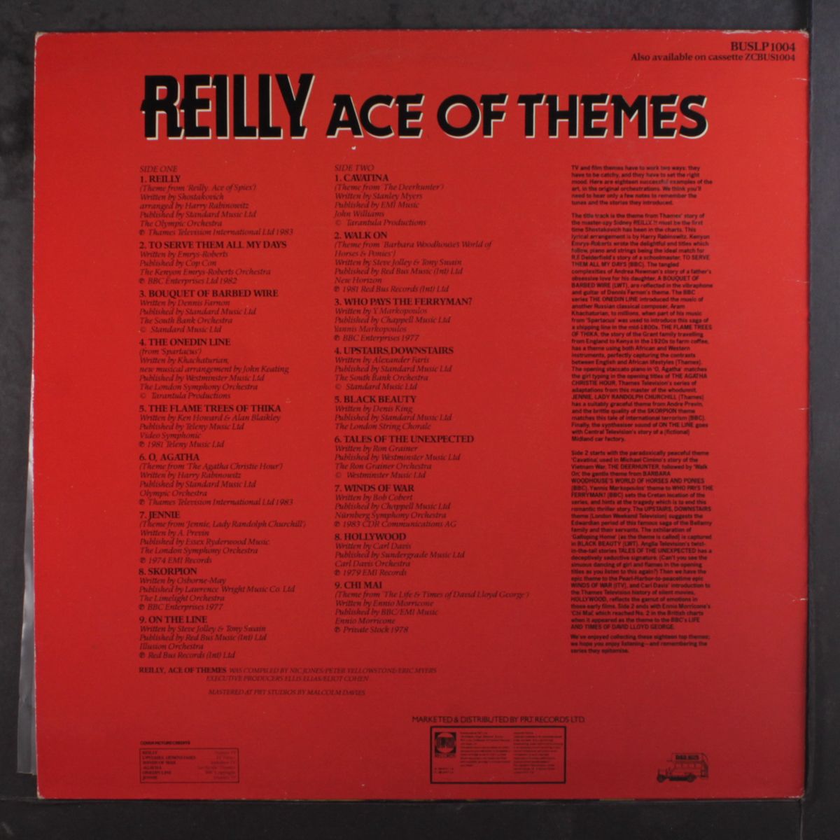reilly ace of themes by VARIOUS