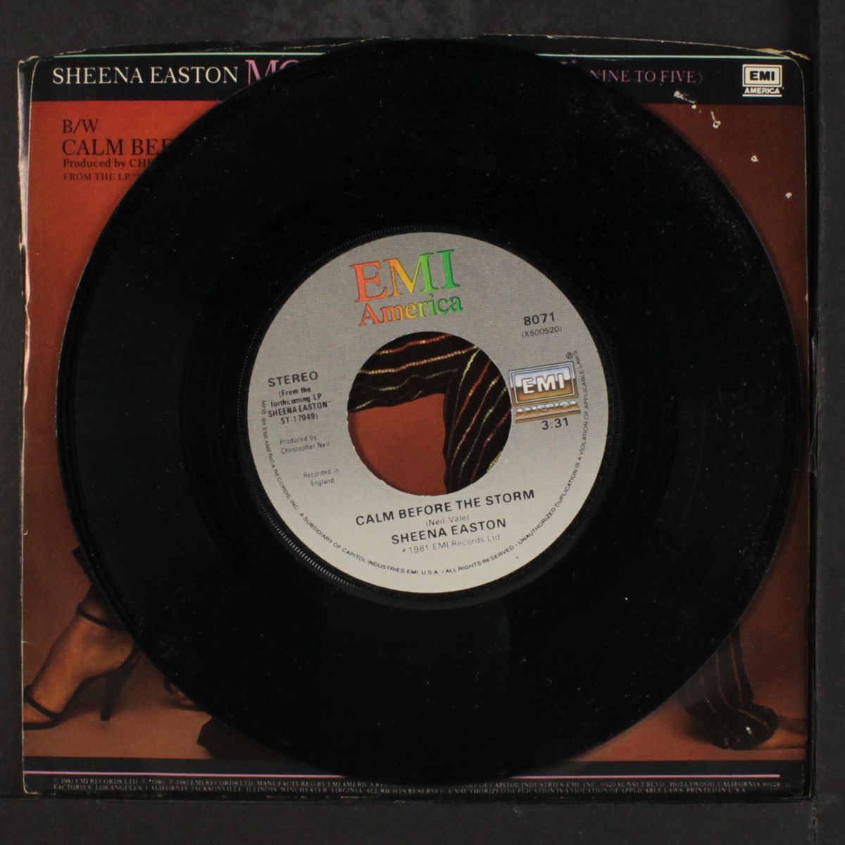 morning train / calm before the storm by SHEENA EASTON