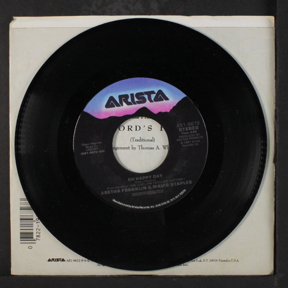 oh happy day / the lord's prayer by ARETHA FRANKLIN