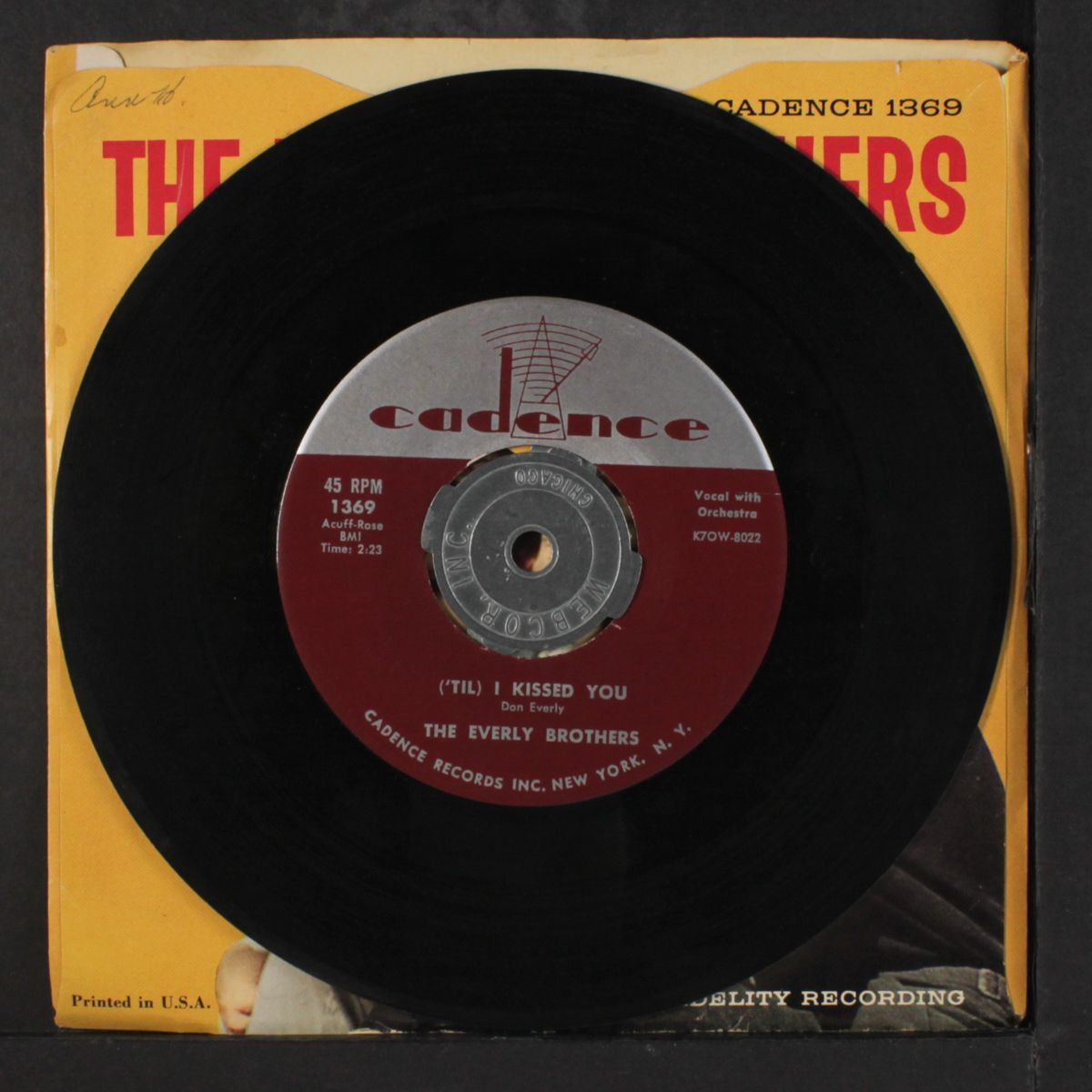 (til i kissed you) by EVERLY BROTHERS