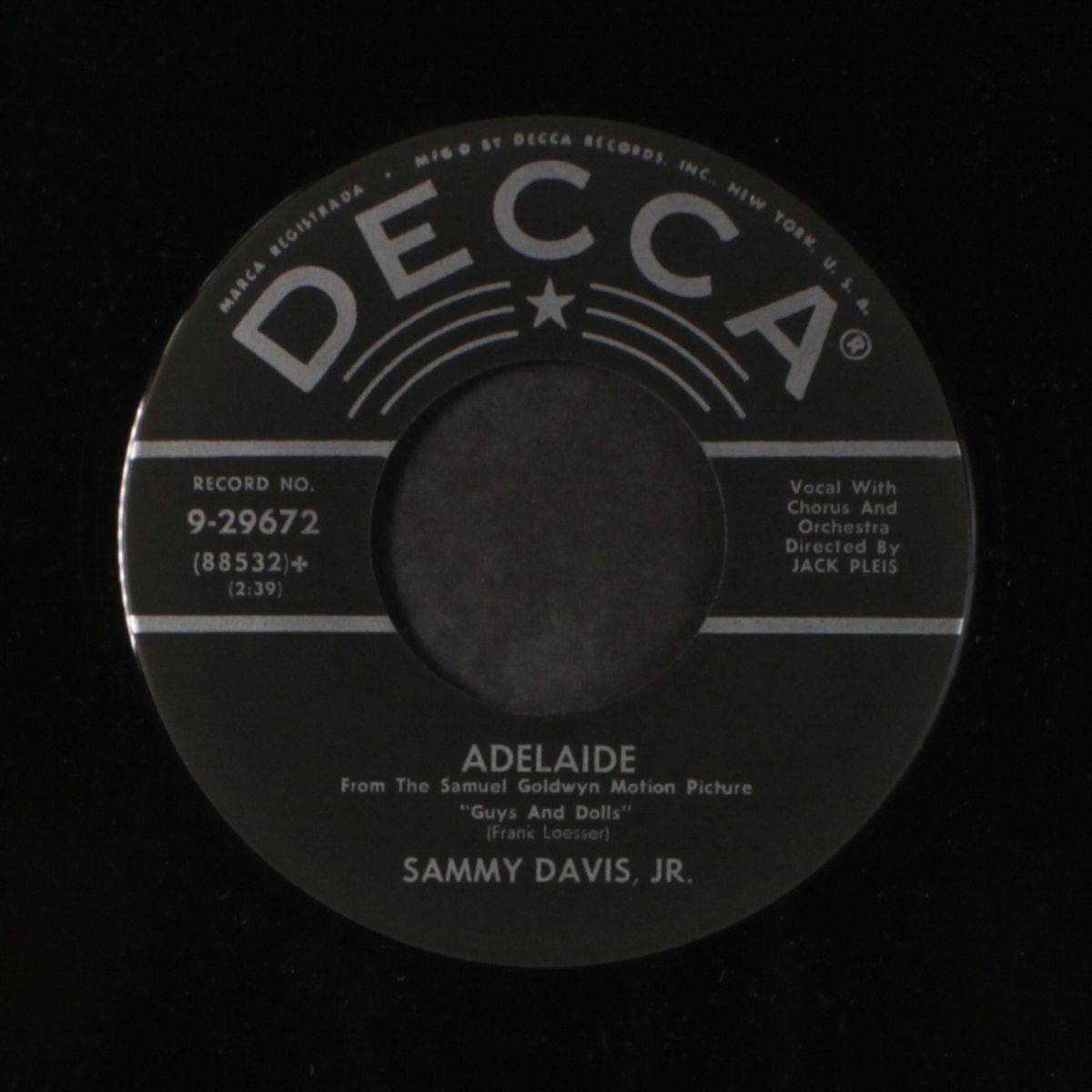 adelaide by SAMMY DAVIS, JR.