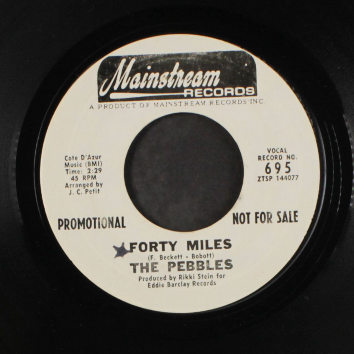 40 miles / get around by PEBBLES