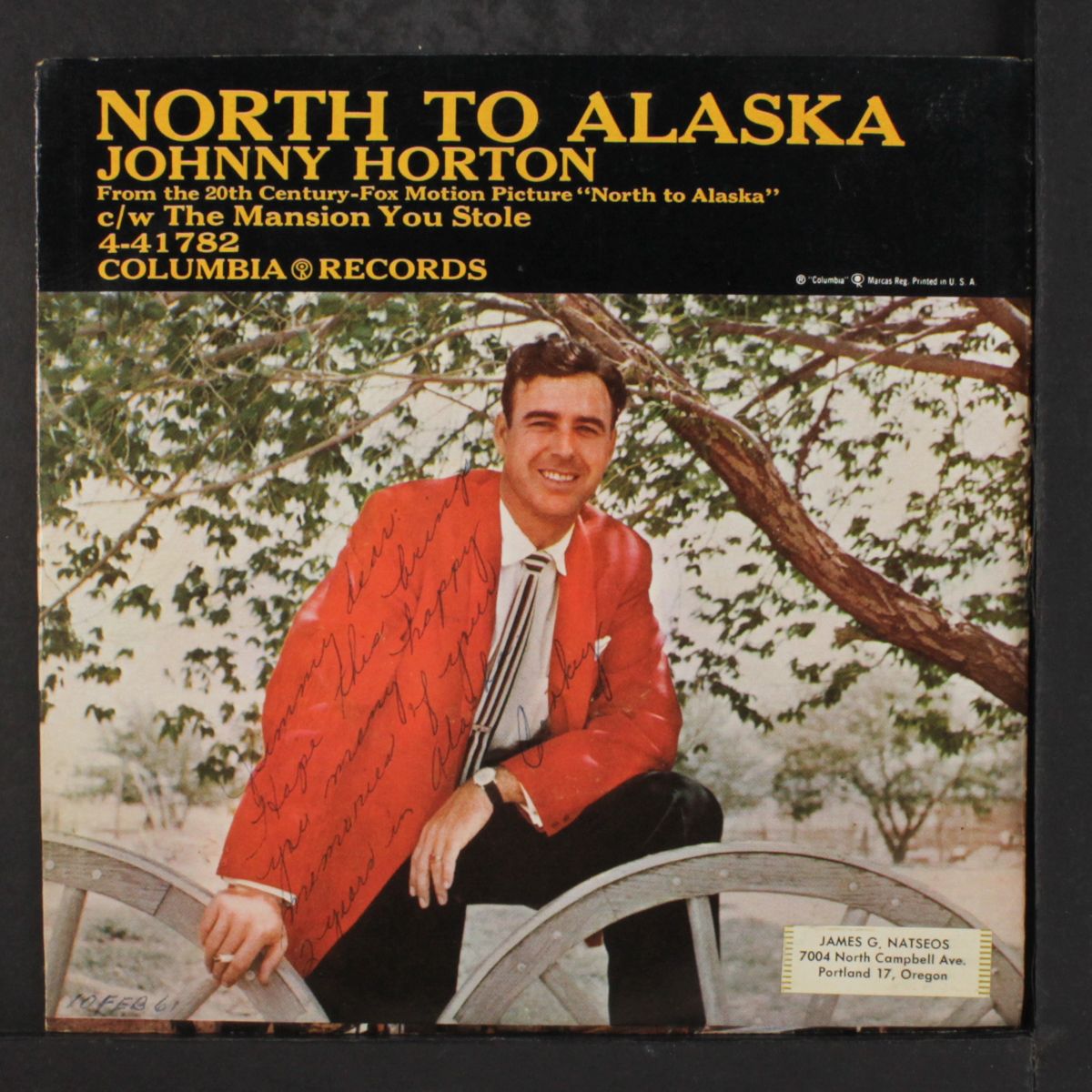 north to alaska / the mansion you stole by JOHNNY HORTON
