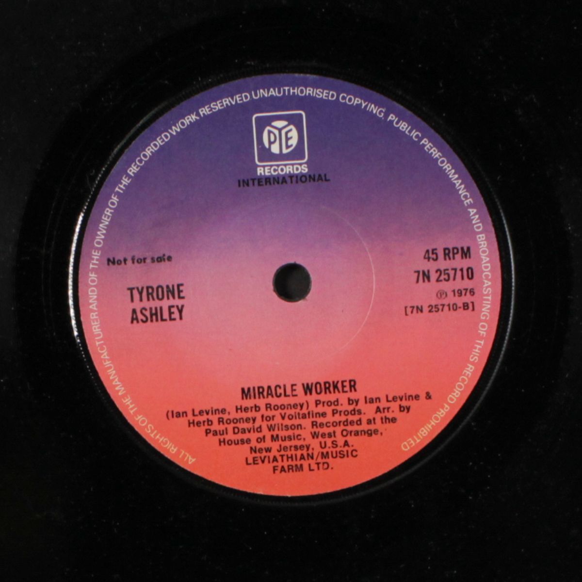 nothing short of a miracle by TYRONE ASHLEY
