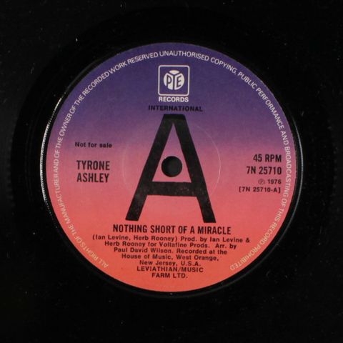 TYRONE ASHLEY
