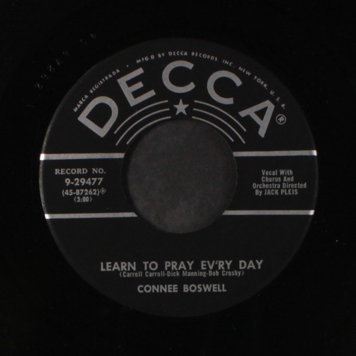 learn to pray ev'ry day by CONNEE BOSWELL