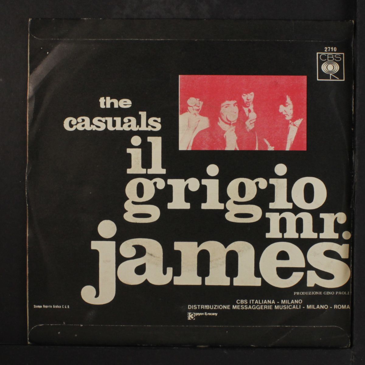 siamo quattro / il grigio mr. james by CASUALS