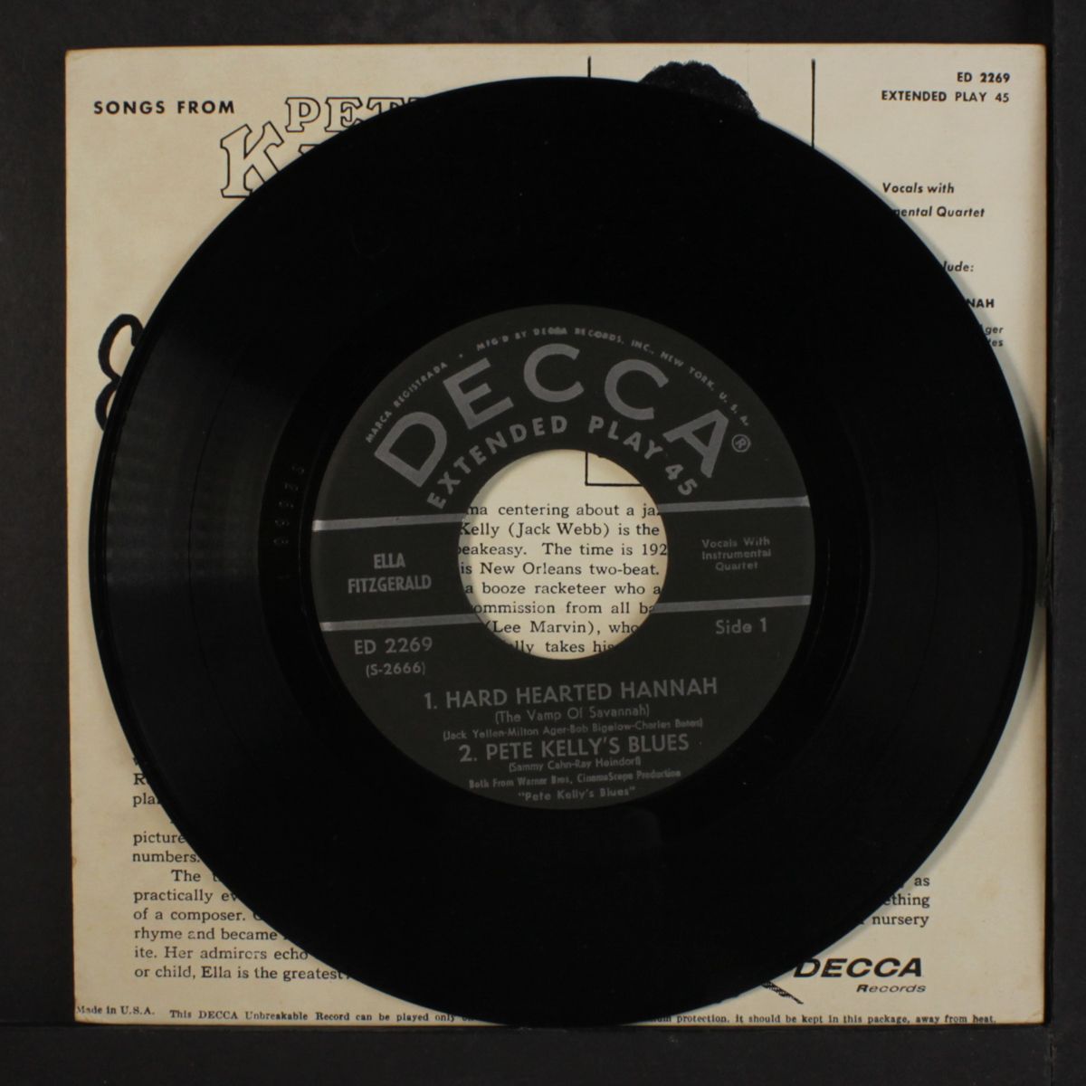 songs from pete kelly's blues by ELLA FITZGERALD