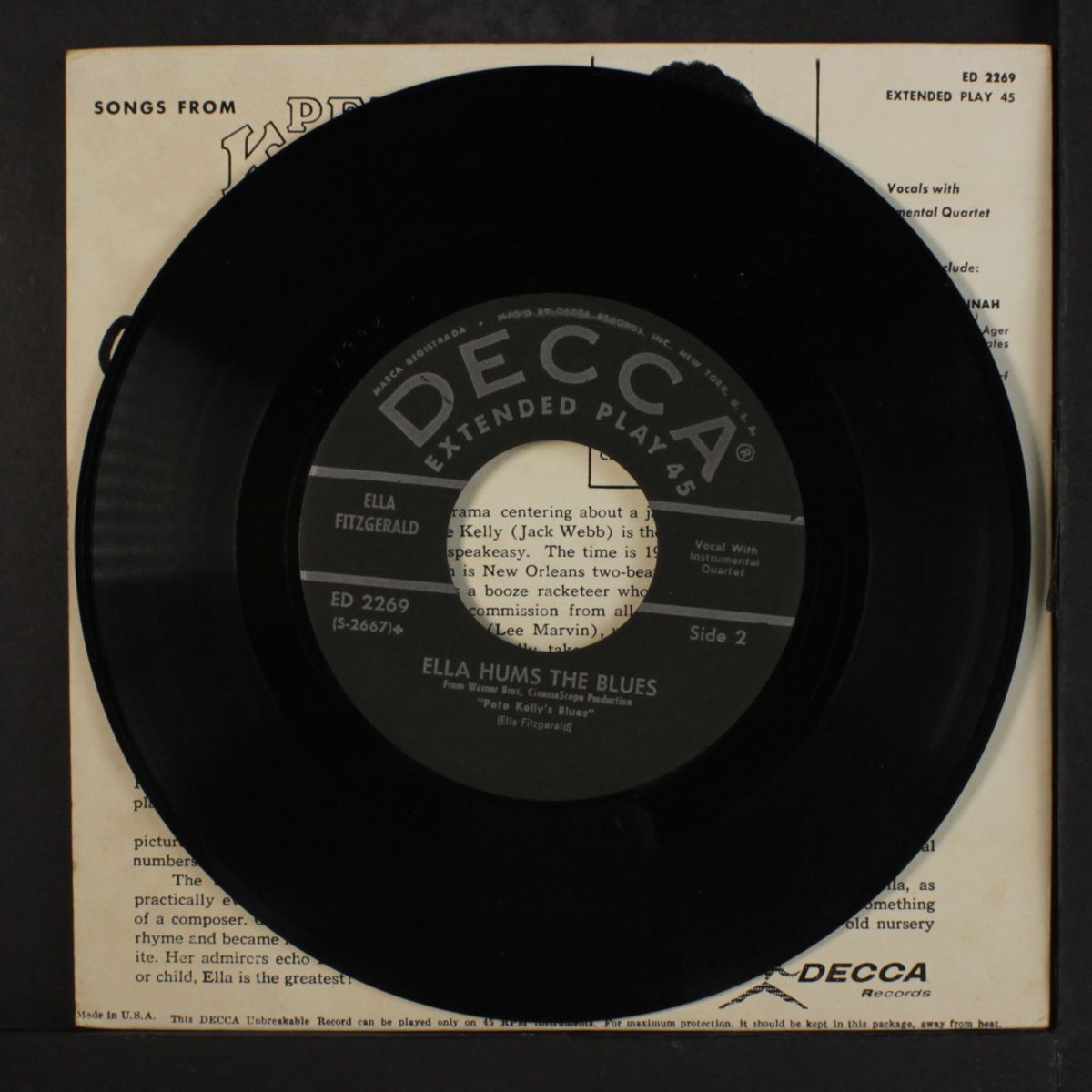 songs from pete kelly's blues by ELLA FITZGERALD
