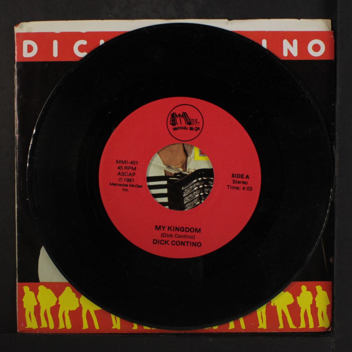 my kingdom / she believes in me by DICK CONTINO