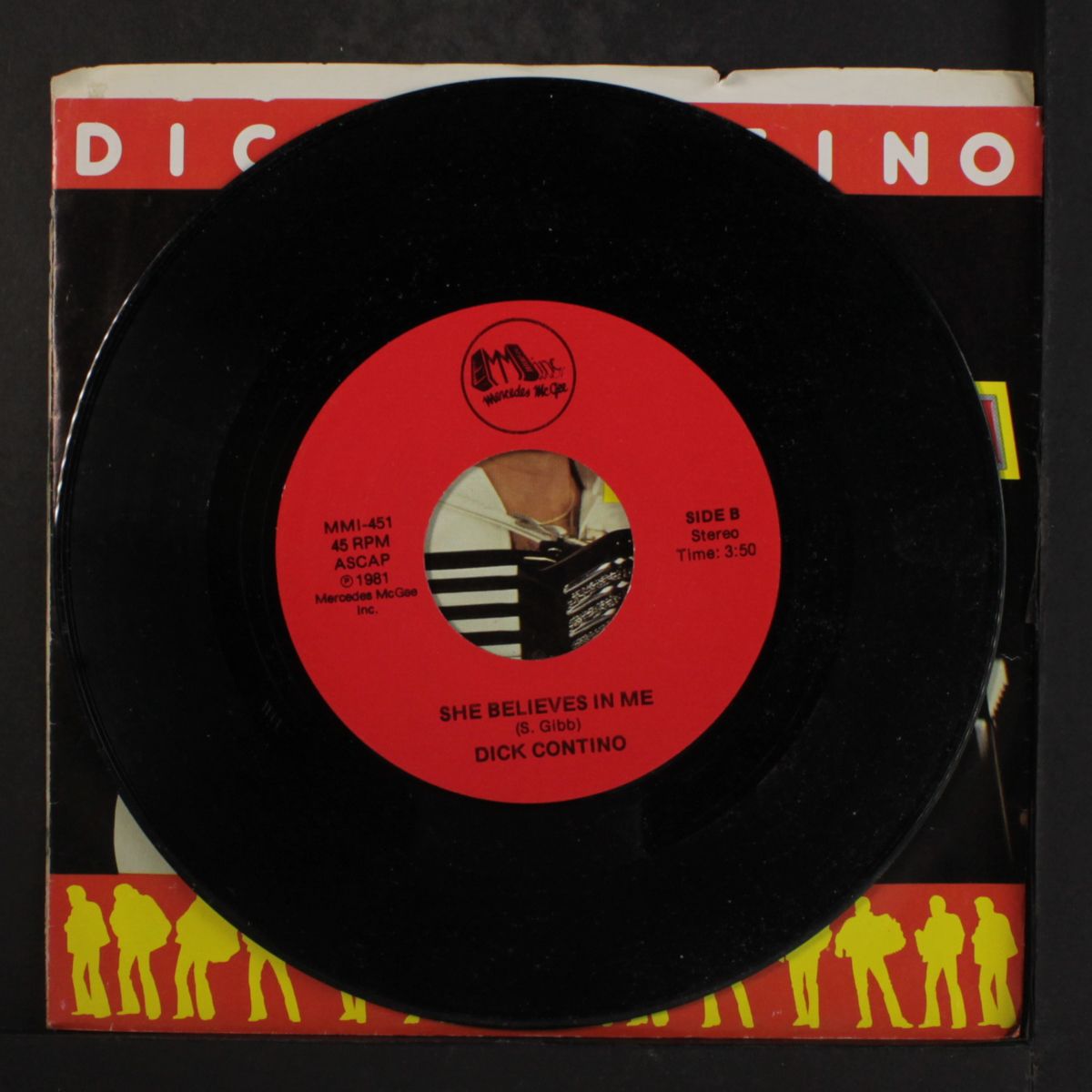my kingdom / she believes in me by DICK CONTINO