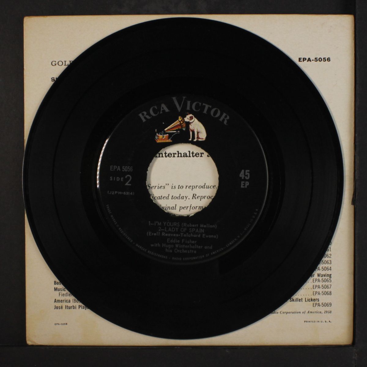 any time by EDDIE FISHER