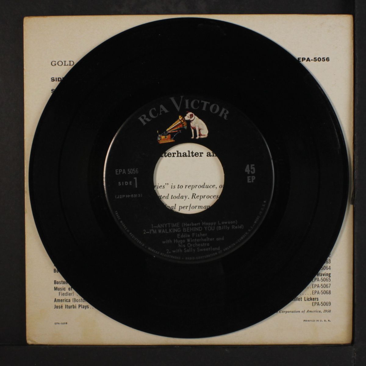 any time by EDDIE FISHER