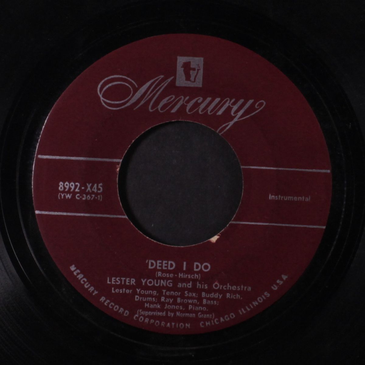 in a little spanish town / 'deed i do by LESTER YOUNG