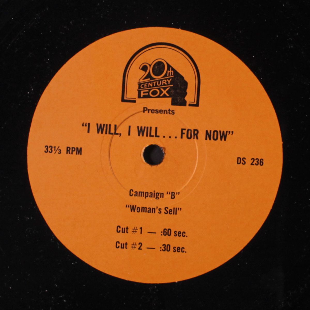 i will, i will...for now campain b by NO ARTIST