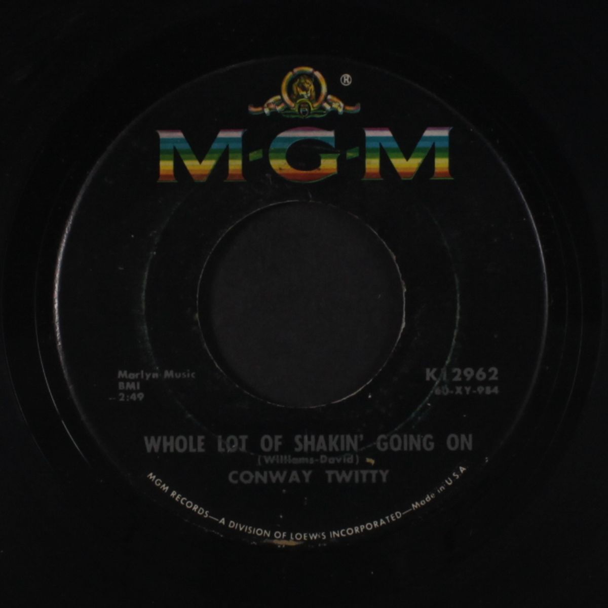 whole lot of shakin' going on / the flame by CONWAY TWITTY