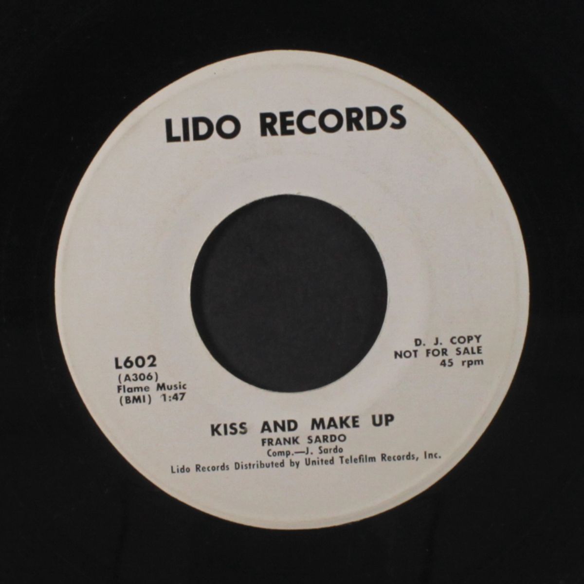 kiss and make up / the girl i'm gonna dream about by FRANKIE SARDO