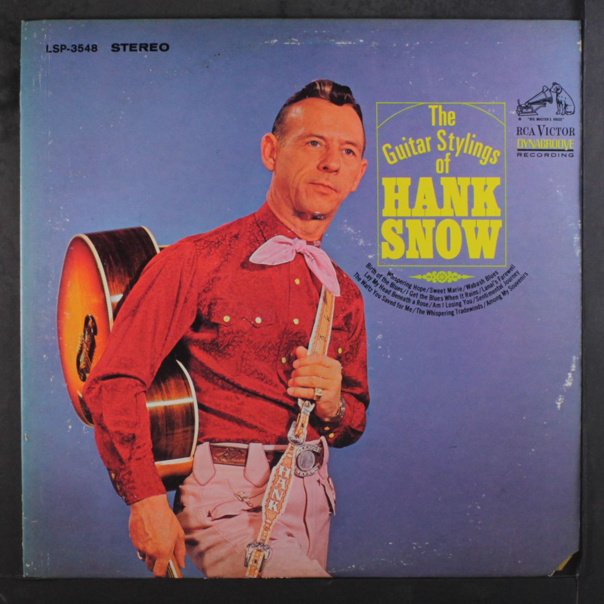 guitar stylings of by HANK SNOW