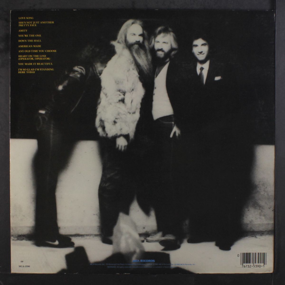 american made by OAK RIDGE BOYS