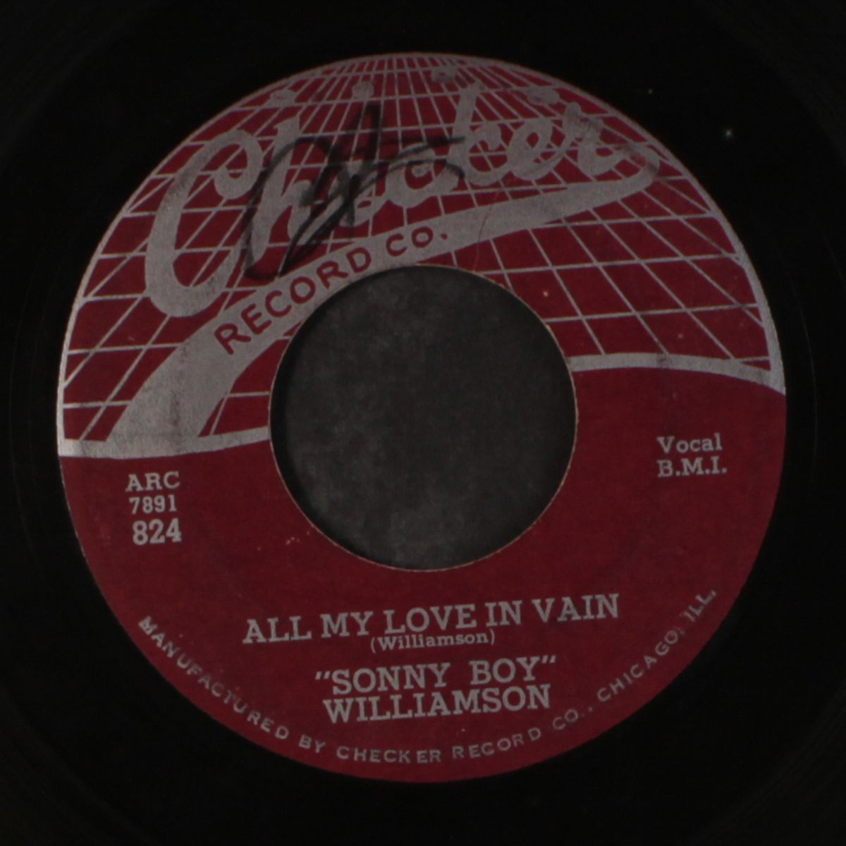 don't start me talkin' / all my love in vain by SONNY WILLIAMSON