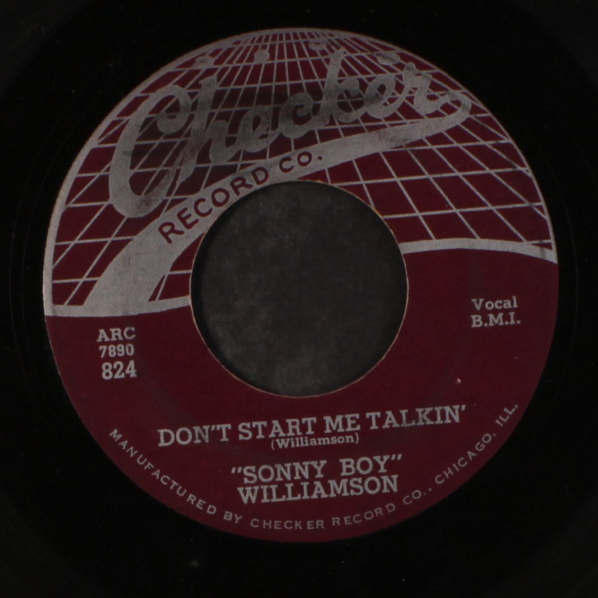 don't start me talkin' / all my love in vain by SONNY WILLIAMSON