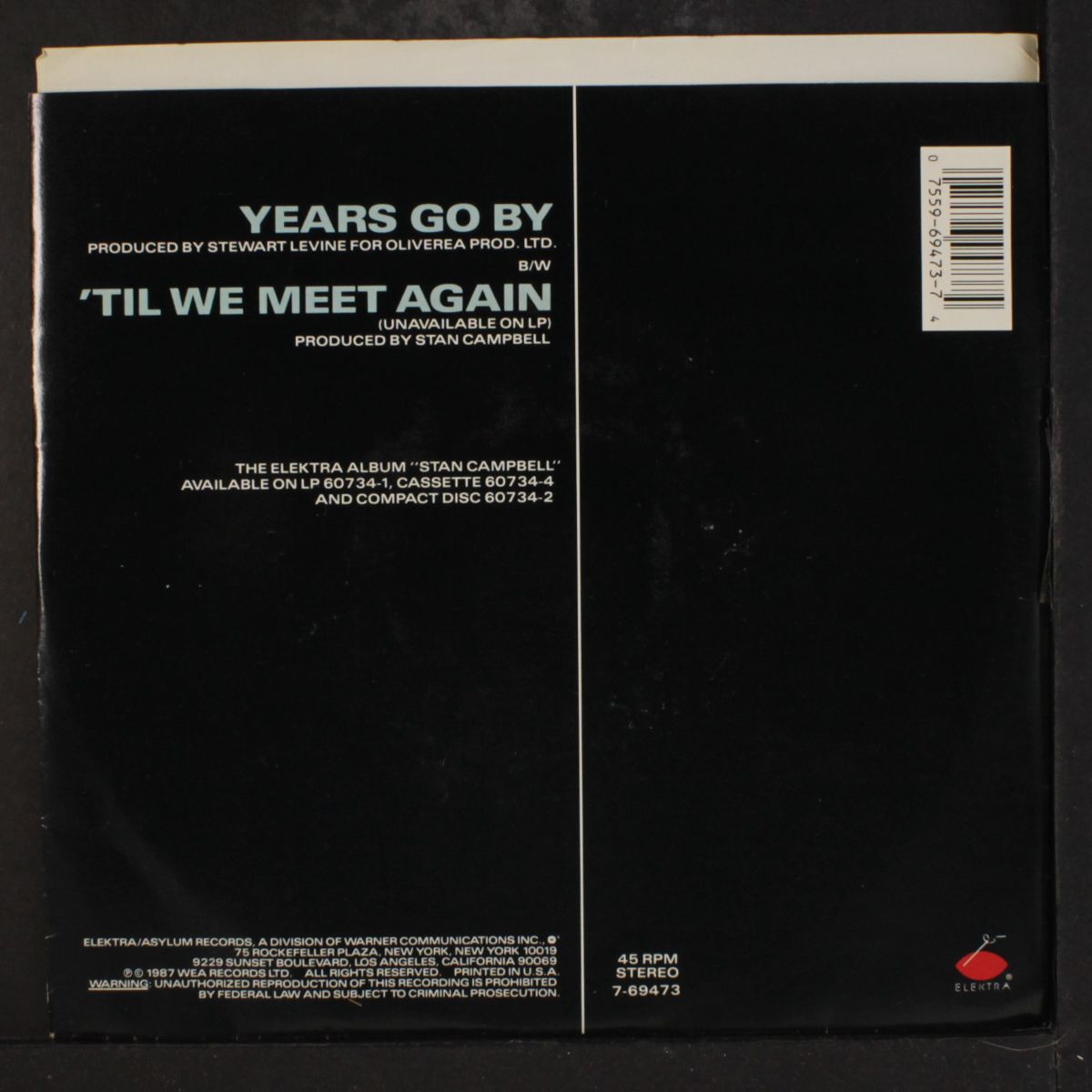 years go by by STAN CAMPBELL