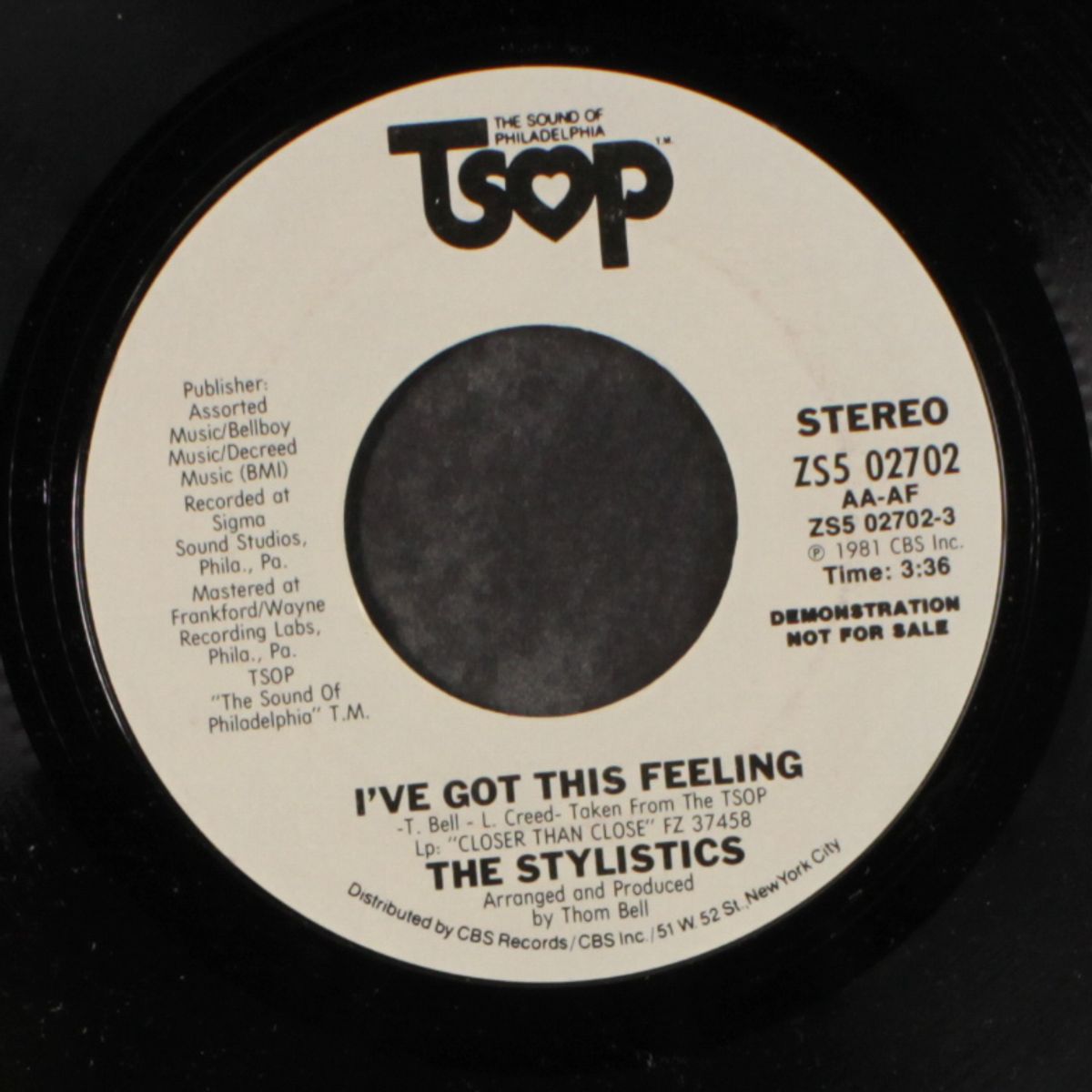 i've got this feeling / same by STYLISTICS
