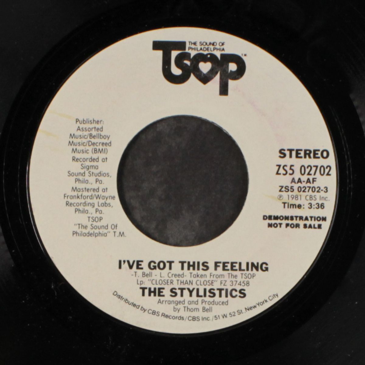 i've got this feeling / same by STYLISTICS