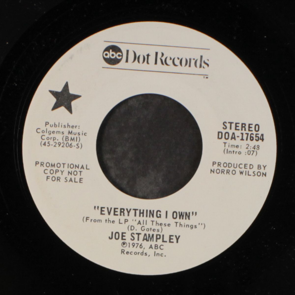 everything i own / same by JOE STAMPLEY