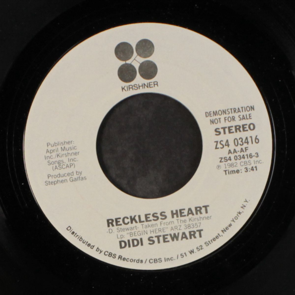 reckless heart / angelina by DIDI STEWART