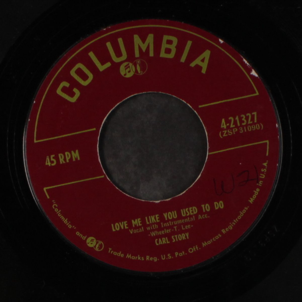 it's a lonesome road / love me like you used to do by CARL STORY