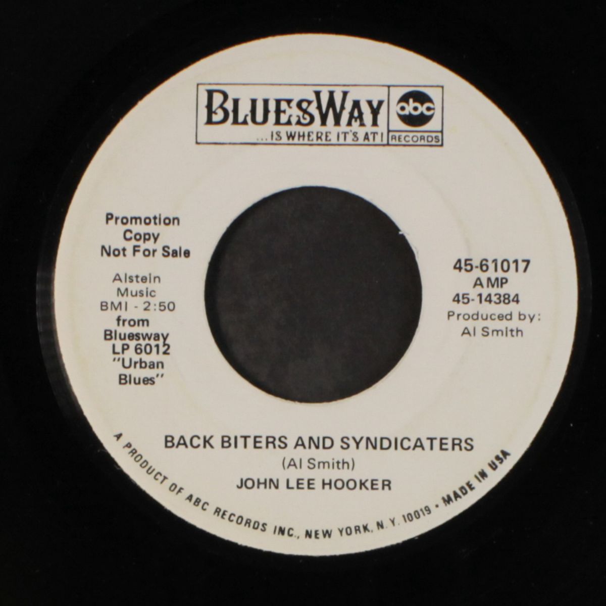 back biters and syndicaters / think twice before you go by JOHN LEE HOOKER