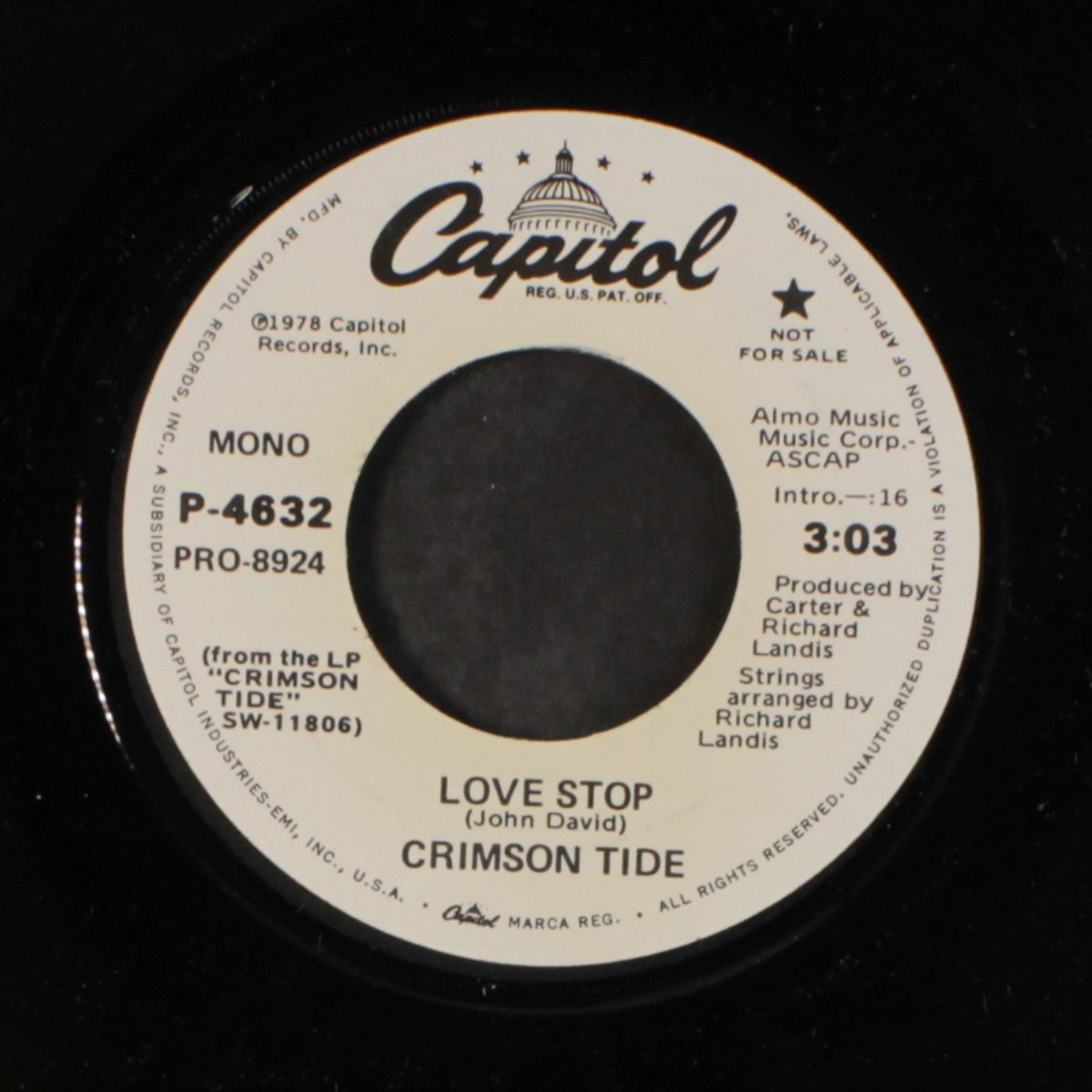 love stop / mono by CRIMSON TIDE