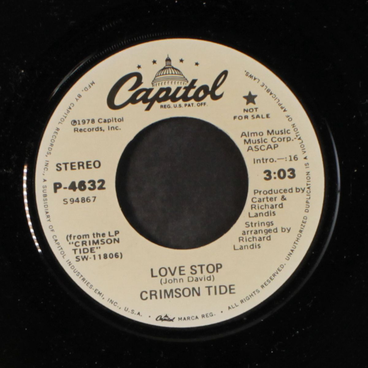 love stop / mono by CRIMSON TIDE