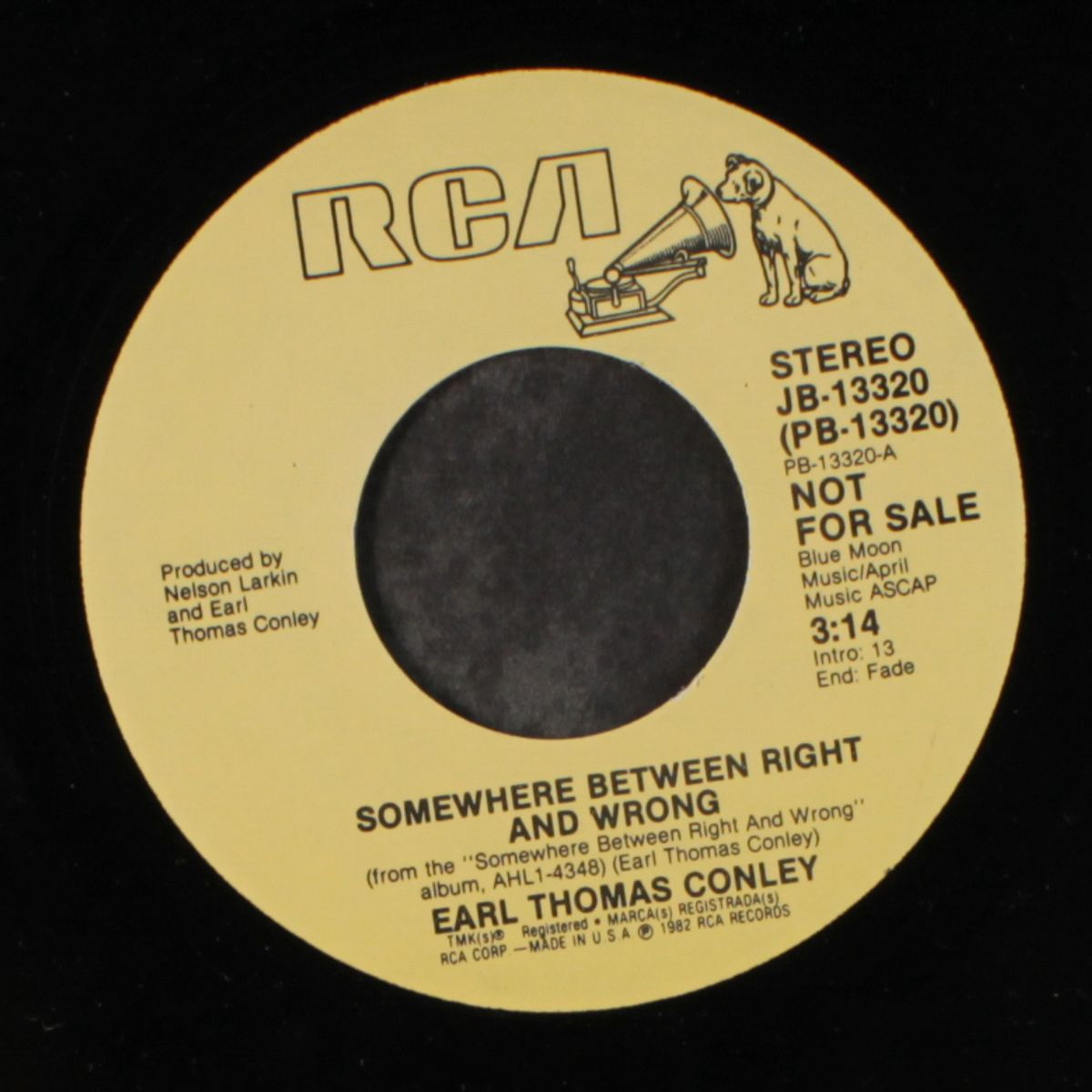 somewhere between right and wrong / (without horns) by EARL THOMAS CONLEY
