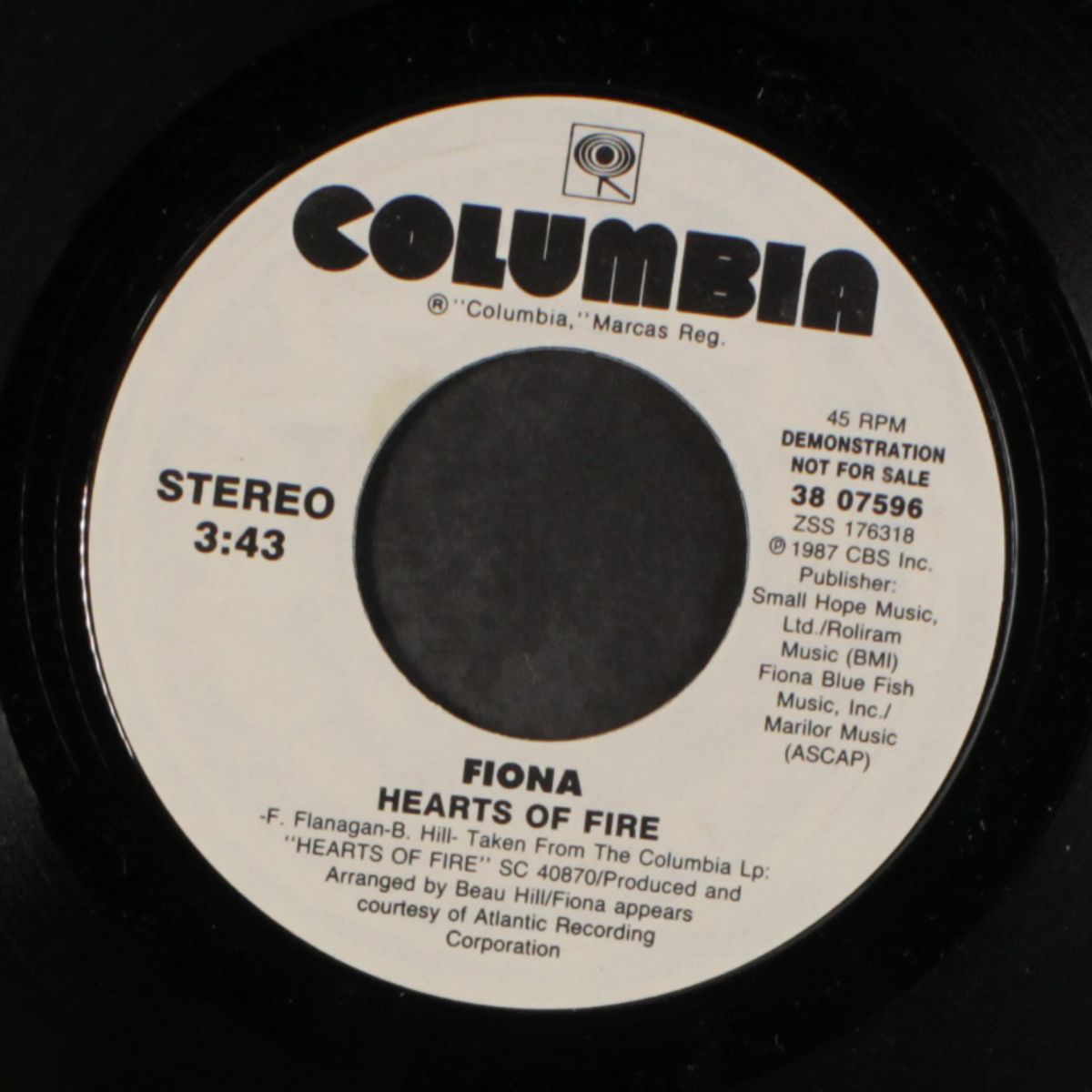 hearts of fire / same by FIONA