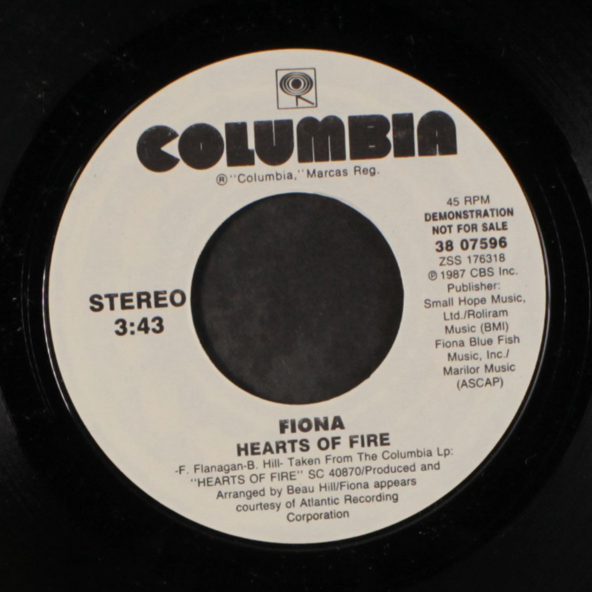 hearts of fire / same by FIONA