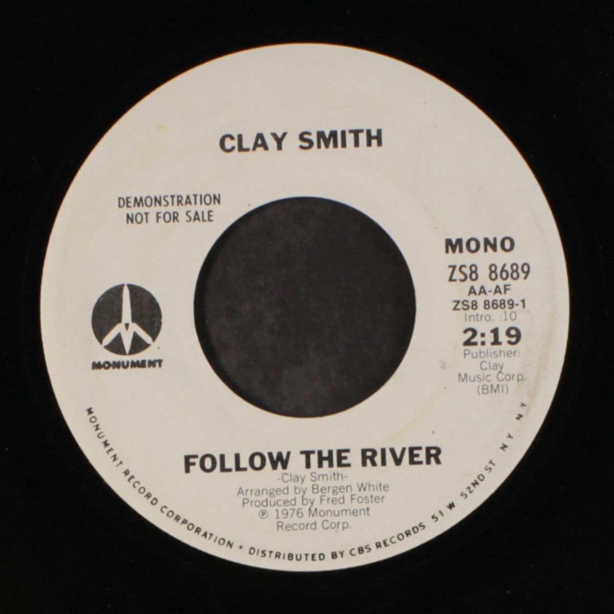 follow the river / mono by CLAY SMITH