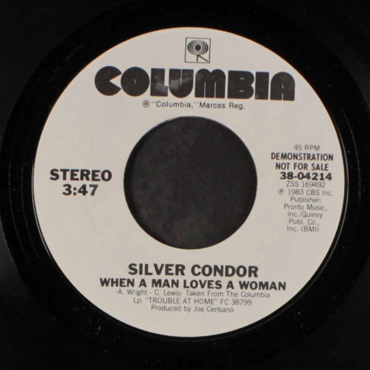 when a man loves a woman / same by SILVER CONDOR