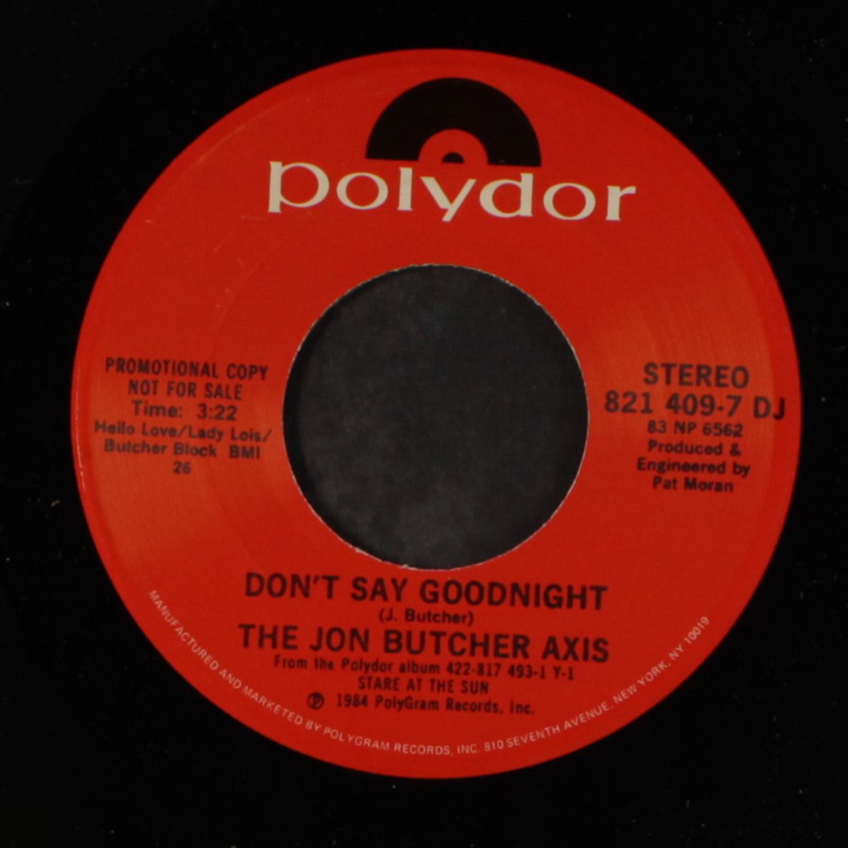 don't say goodnight / same by JON BUTCHER AXIS