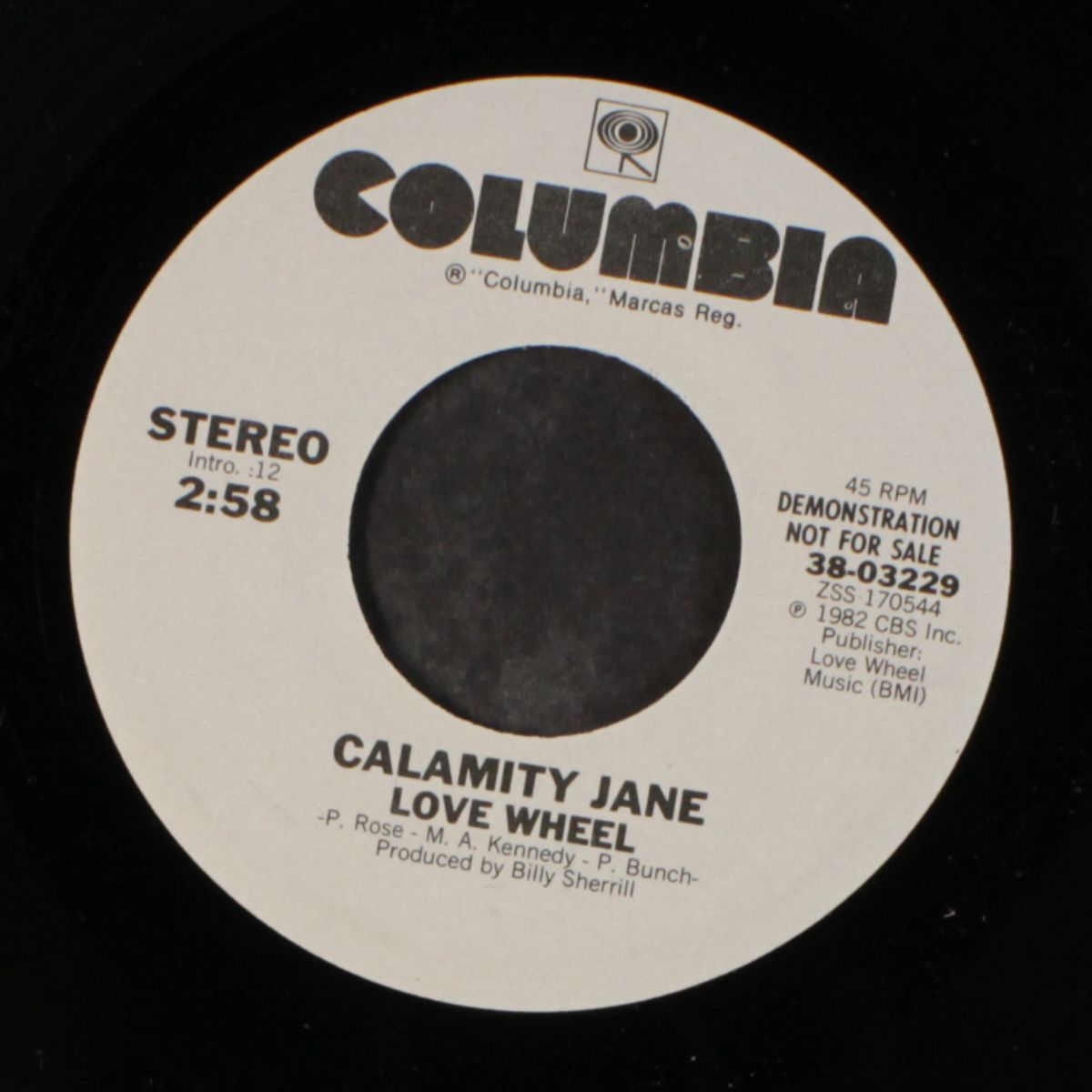 love wheel / same by CALAMITY JANE
