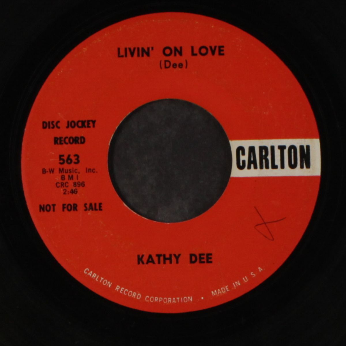 livin' on love / subtract his love by KATHY DEE