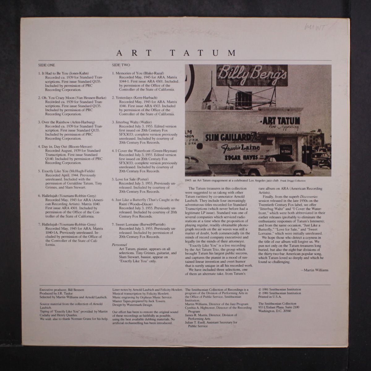 pieces of eight by ART TATUM