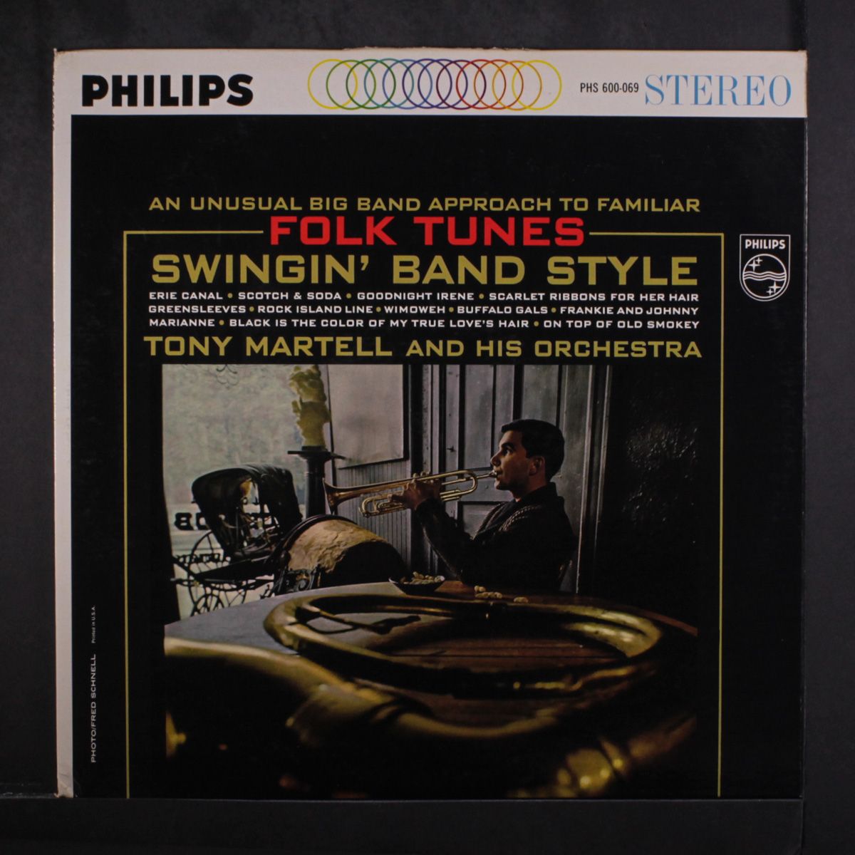folk tunes, swingin' band style by TONY MARTELL